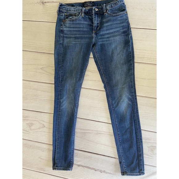 Lucky Brand Denim - Lucky Brand Jeans Womens 2/26 Charlie Skinny Dark Wash Denim Pants